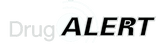 Drug Alert black and white logo