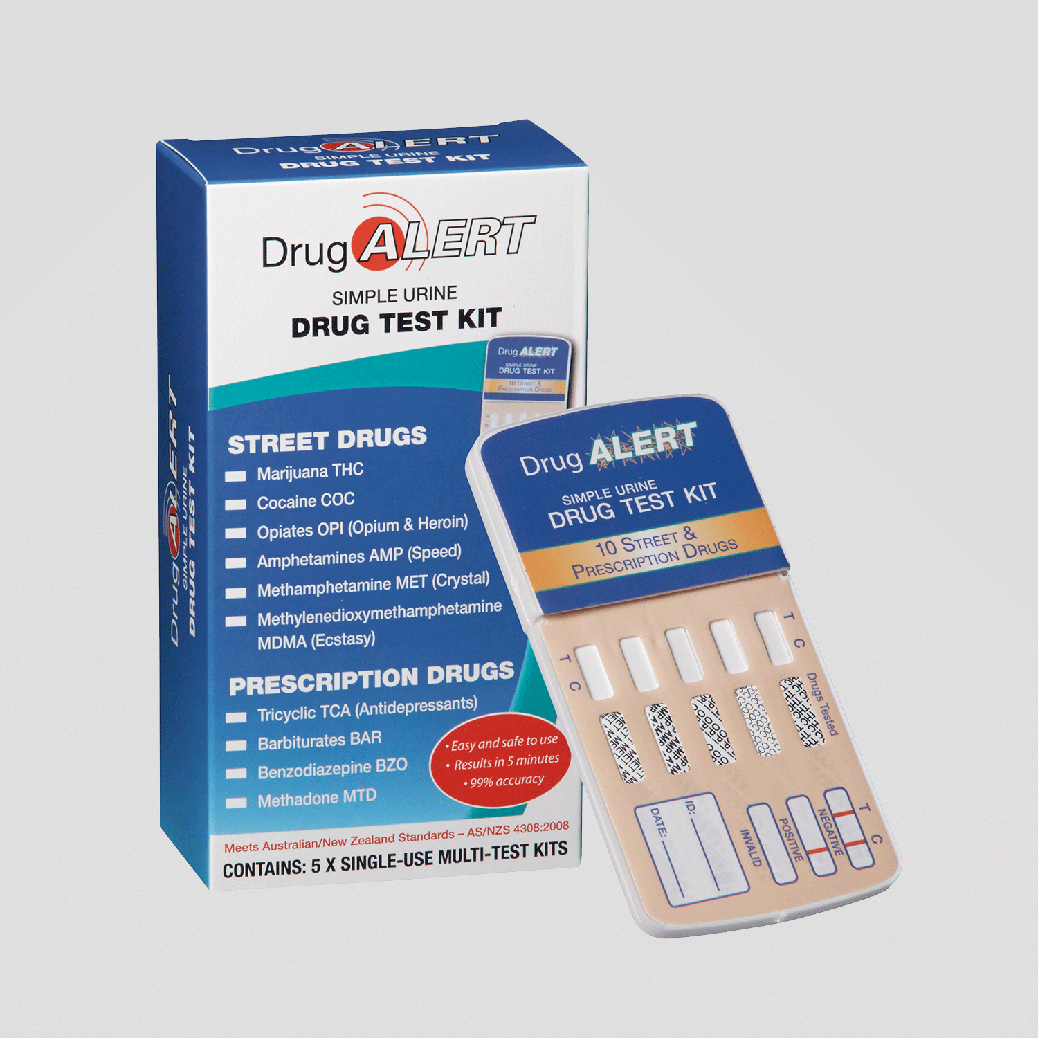 Street & Prescription Drug Test Kits