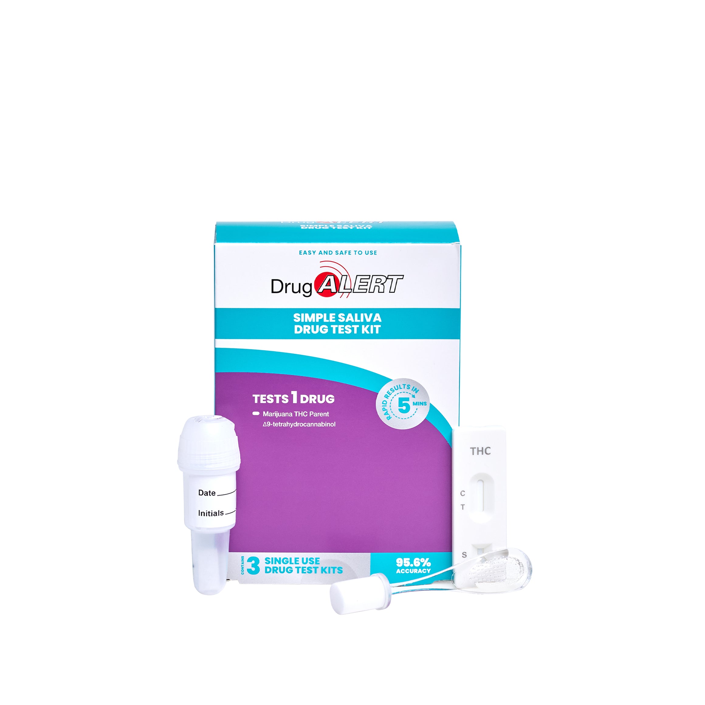 Marijuana 3 Pk Saliva Drug Test Kit